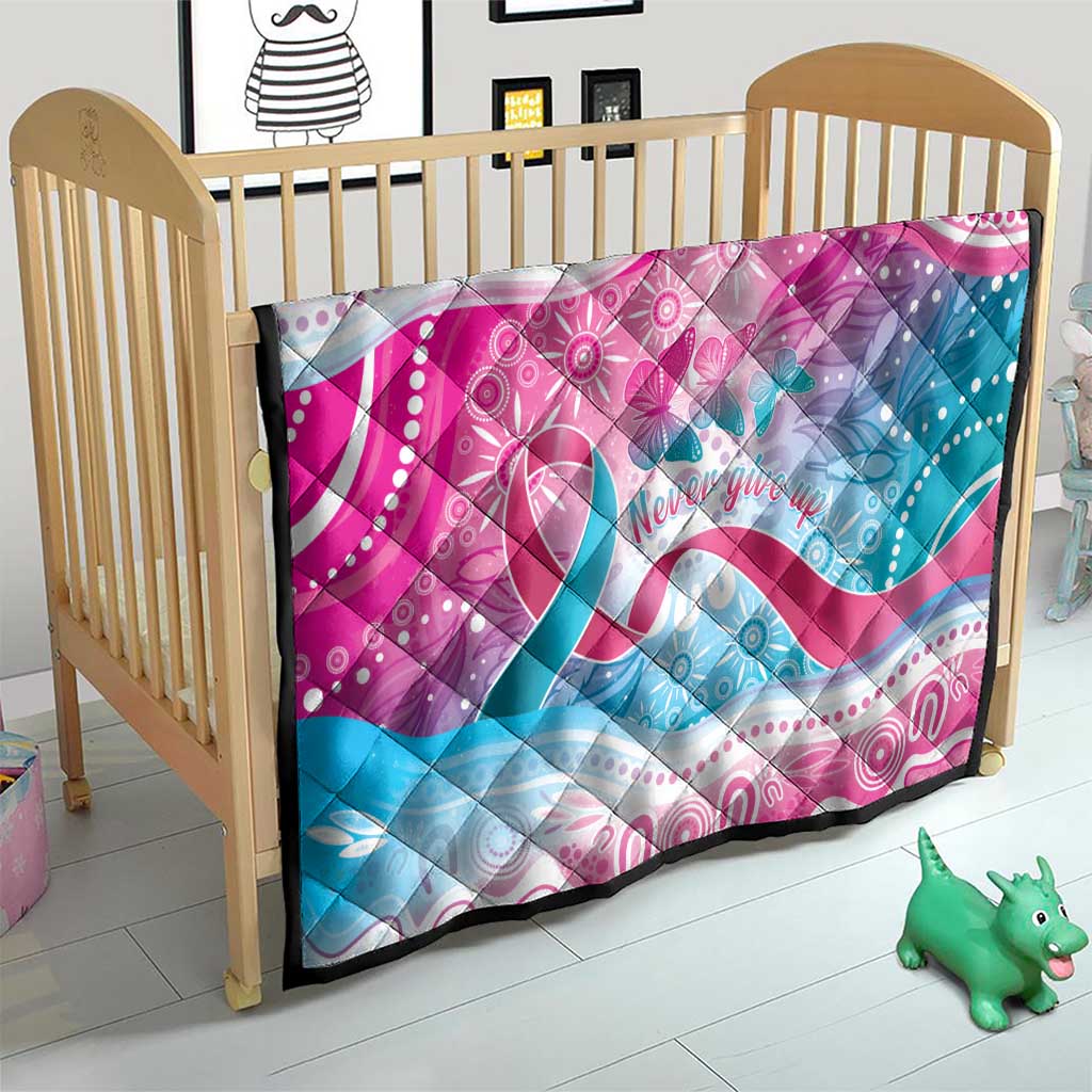 Australia Hereditary Cancer Awareness Quilt Never Give Up