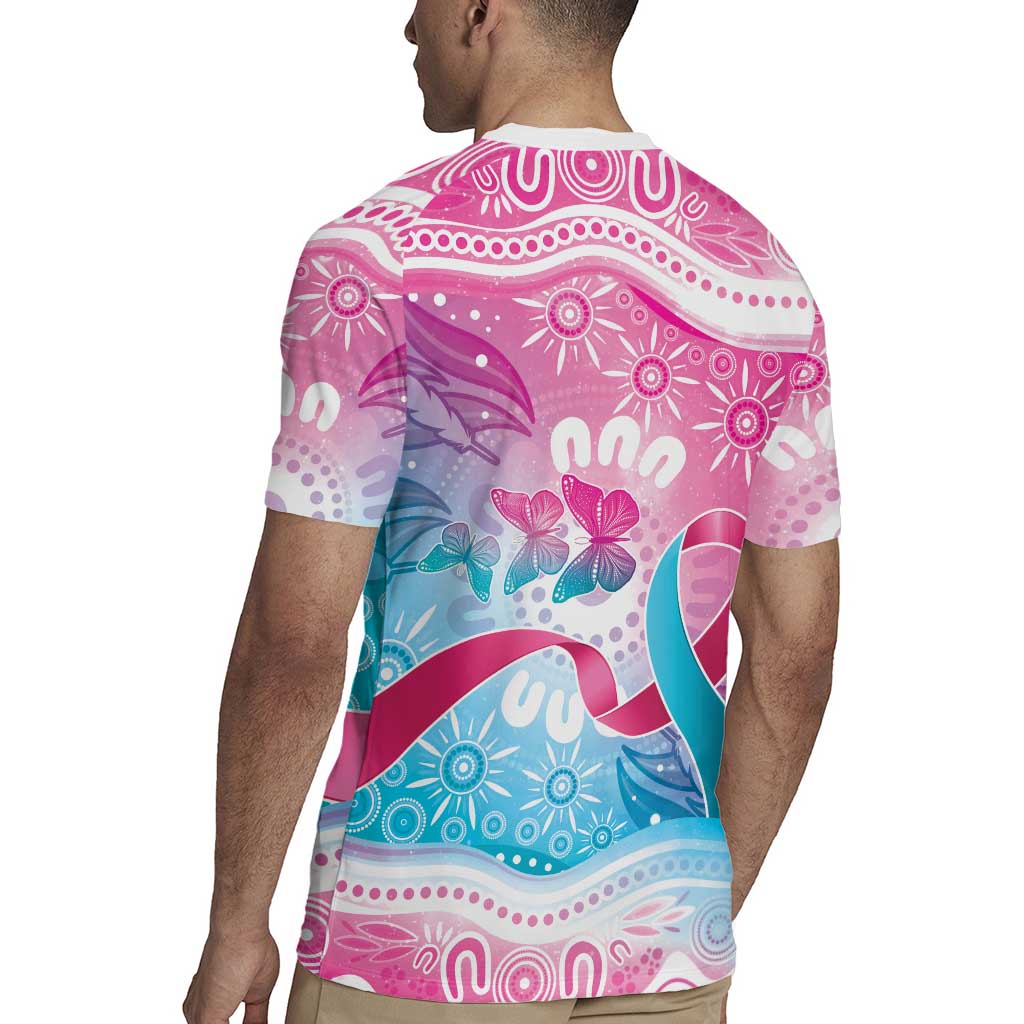 Australia Hereditary Cancer Awareness Rugby Jersey Never Give Up