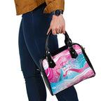 Australia Hereditary Cancer Awareness Shoulder Handbag Never Give Up