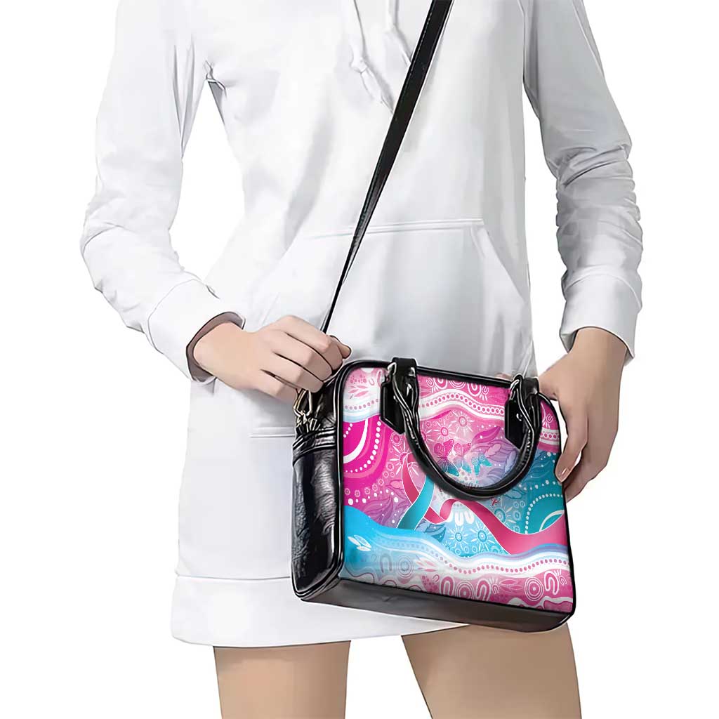 Australia Hereditary Cancer Awareness Shoulder Handbag Never Give Up