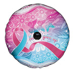 Australia Hereditary Cancer Awareness Spare Tire Cover Never Give Up