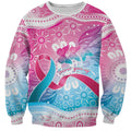 Australia Hereditary Cancer Awareness Sweatshirt Never Give Up