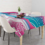 Australia Hereditary Cancer Awareness Tablecloth Never Give Up