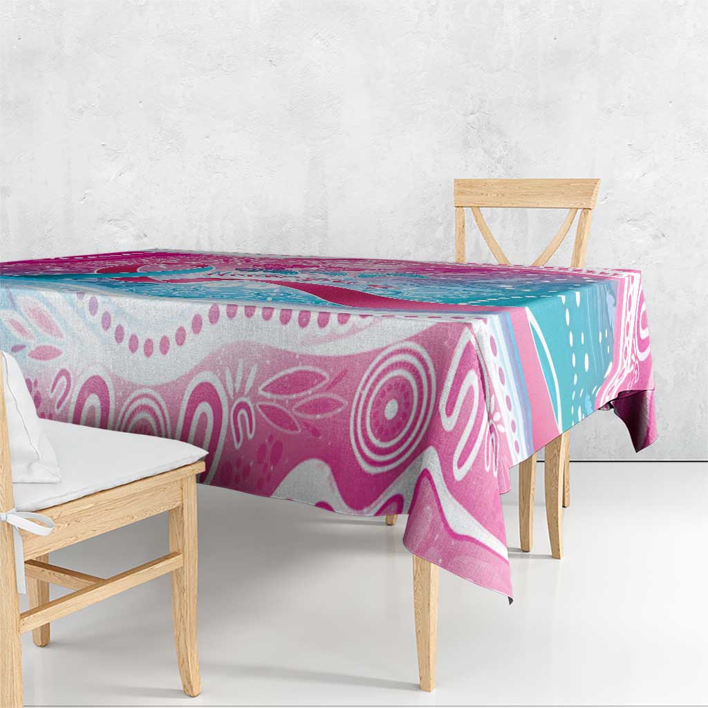 Australia Hereditary Cancer Awareness Tablecloth Never Give Up