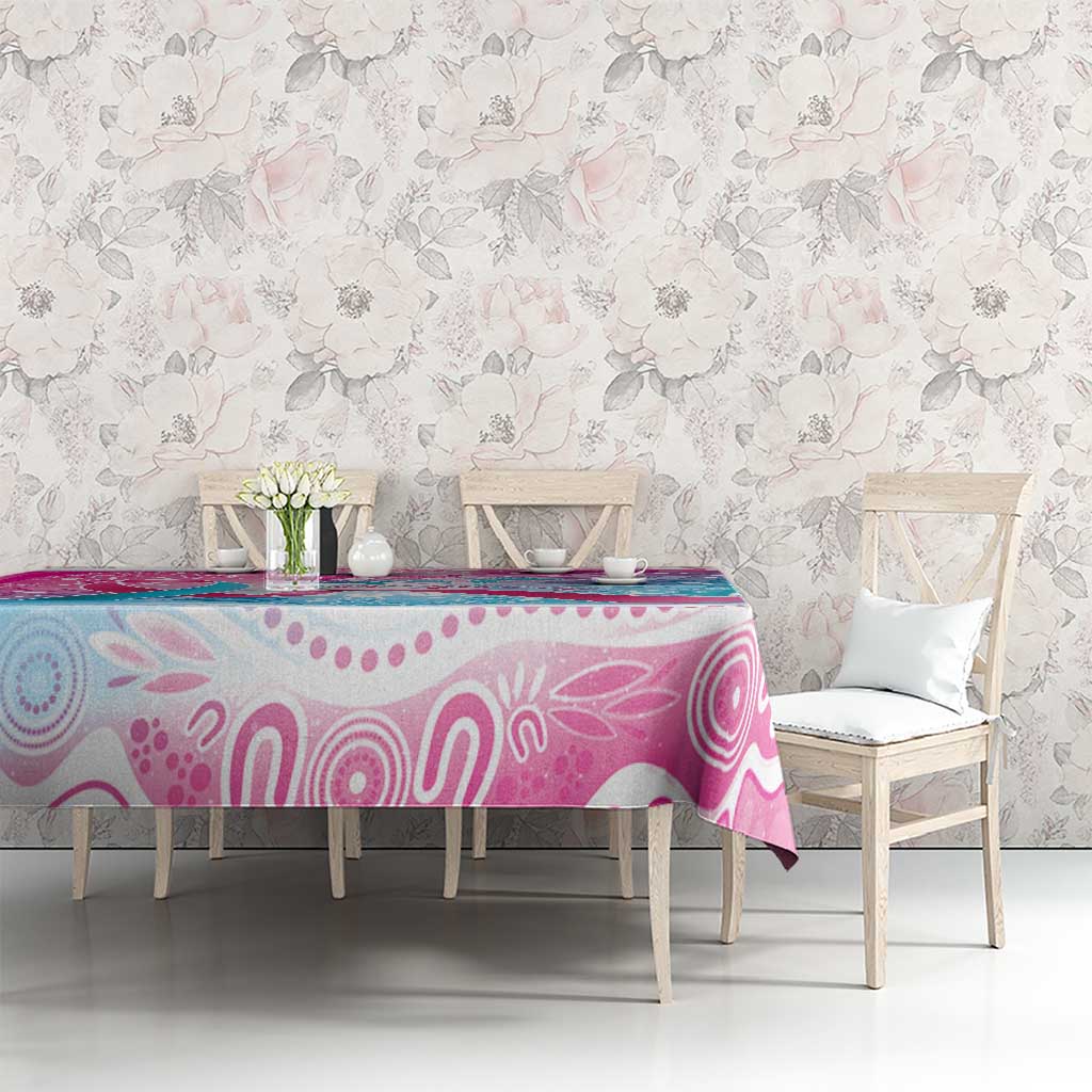 Australia Hereditary Cancer Awareness Tablecloth Never Give Up