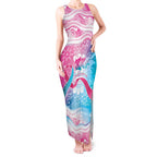 Australia Hereditary Cancer Awareness Tank Maxi Dress Never Give Up