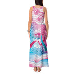 Australia Hereditary Cancer Awareness Tank Maxi Dress Never Give Up