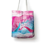 Australia Hereditary Cancer Awareness Tote Bag Never Give Up