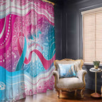 Australia Hereditary Cancer Awareness Window Curtain Never Give Up