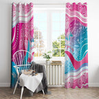 Australia Hereditary Cancer Awareness Window Curtain Never Give Up