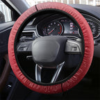 Christmas In July Steering Wheel Cover Funny Dabbing Dance Koala And Blue Penguins
