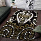 Aotearoa Waikato Tainui Area Rug Maori Tribal Pattern