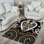 Aotearoa Waikato Tainui Area Rug Maori Tribal Pattern
