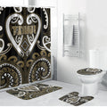 Aotearoa Waikato Tainui Bathroom Set Maori Tribal Pattern