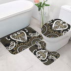 Aotearoa Waikato Tainui Bathroom Set Maori Tribal Pattern