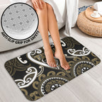 Aotearoa Waikato Tainui Bathroom Set Maori Tribal Pattern