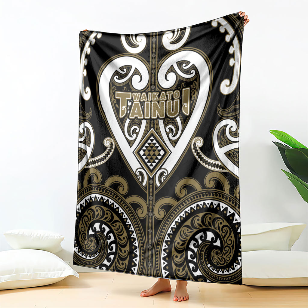 Aotearoa Waikato Tainui Blanket Maori Tribal Pattern