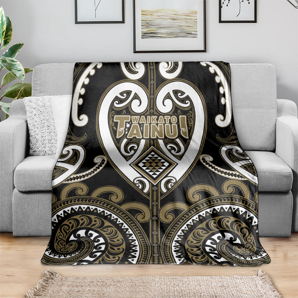 Aotearoa Waikato Tainui Blanket Maori Tribal Pattern