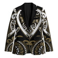 Custom Aotearoa Waikato Tainui Blazer Maori Tribal Pattern