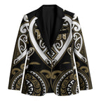 Custom Aotearoa Waikato Tainui Blazer Maori Tribal Pattern