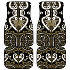 Custom Aotearoa Waikato Tainui Car Mats Maori Tribal Pattern