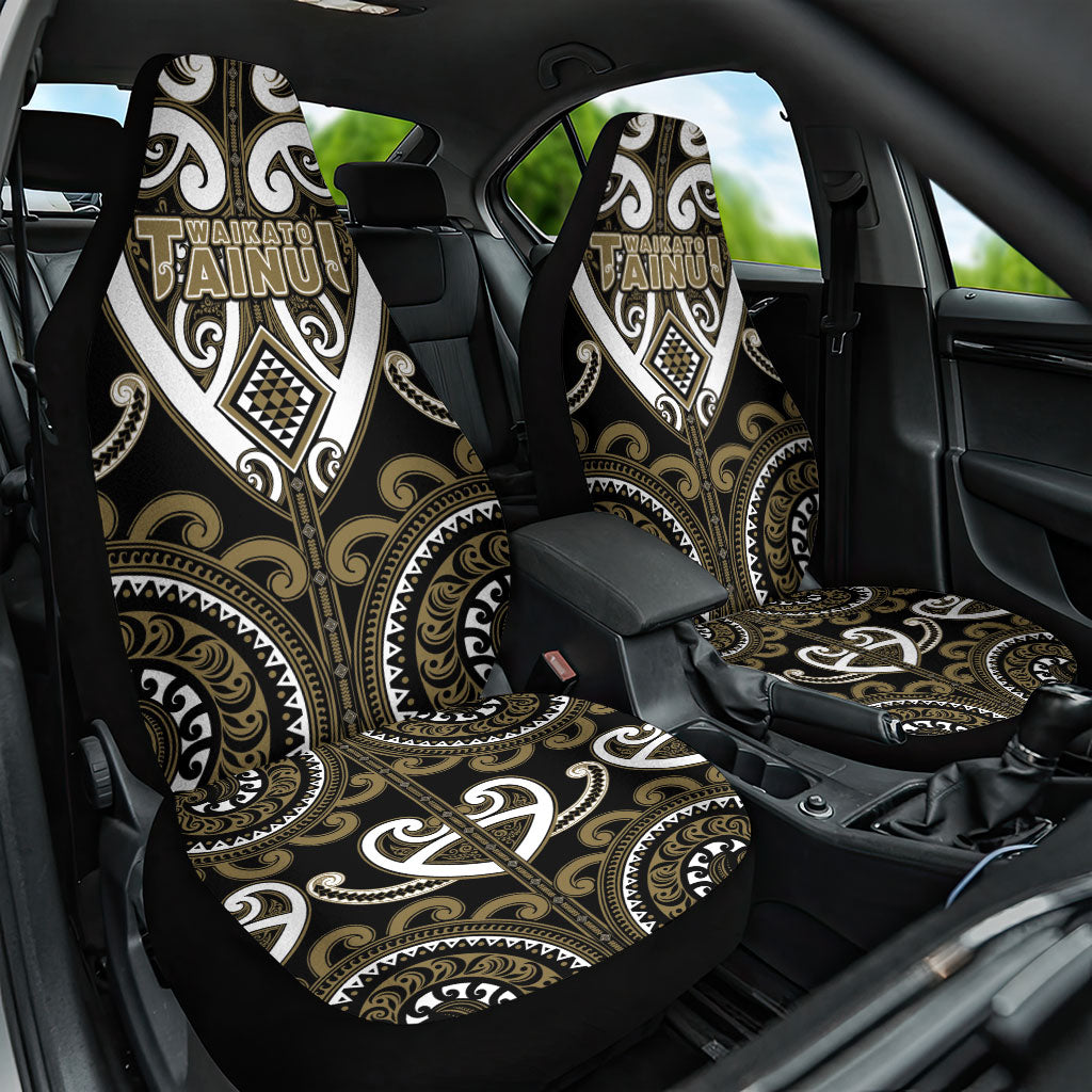 Aotearoa Waikato Tainui Car Seat Cover Maori Tribal Pattern