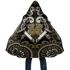 Custom Aotearoa Waikato Tainui Cloak Maori Tribal Pattern
