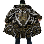 Custom Aotearoa Waikato Tainui Cloak Maori Tribal Pattern