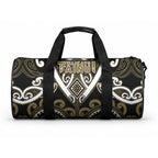 Aotearoa Waikato Tainui Duffle Bag Maori Tribal Pattern