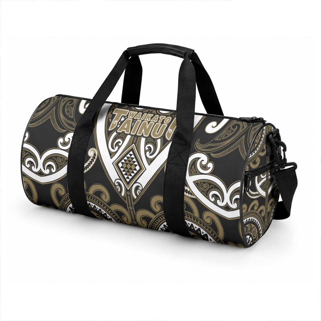 Aotearoa Waikato Tainui Duffle Bag Maori Tribal Pattern
