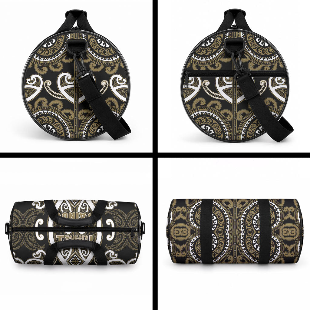 Aotearoa Waikato Tainui Duffle Bag Maori Tribal Pattern
