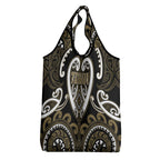 Aotearoa Waikato Tainui Grocery Bag Maori Tribal Pattern