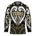 Custom Aotearoa Waikato Tainui Hockey Jersey Maori Tribal Pattern