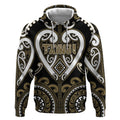 Custom Aotearoa Waikato Tainui Hoodie Maori Tribal Pattern