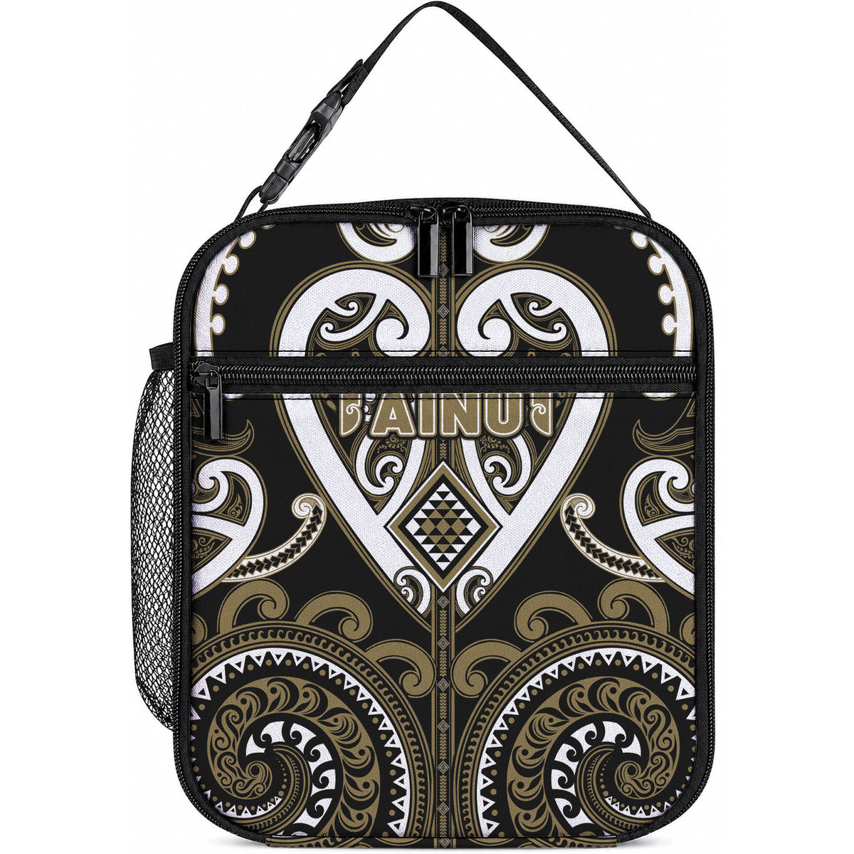 Aotearoa Waikato Tainui Lunch Bag Maori Tribal Pattern