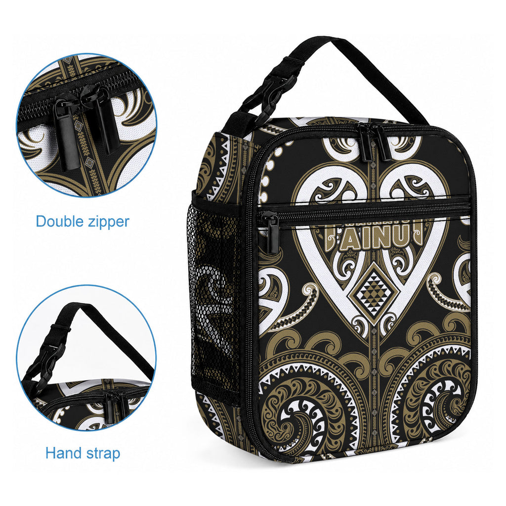 Aotearoa Waikato Tainui Lunch Bag Maori Tribal Pattern