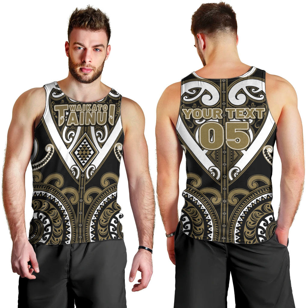 Custom Aotearoa Waikato Tainui Men Tank Top Maori Tribal Pattern