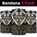 Aotearoa Waikato Tainui Neck Gaiter Maori Tribal Pattern