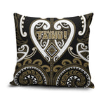 Aotearoa Waikato Tainui Pillow Cover Maori Tribal Pattern