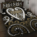 Aotearoa Waikato Tainui Quilt Bed Set Maori Tribal Pattern