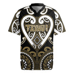 Custom Aotearoa Waikato Tainui Rugby Jersey Maori Tribal Pattern