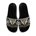 Aotearoa Waikato Tainui Slide Sandals Maori Tribal Pattern