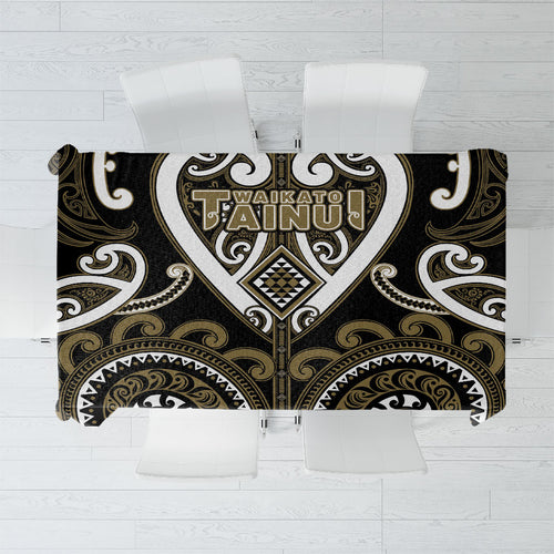 Aotearoa Waikato Tainui Tablecloth Maori Tribal Pattern