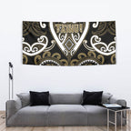 Aotearoa Waikato Tainui Tapestry Maori Tribal Pattern