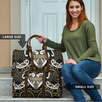 Aotearoa Waikato Tainui Travel Bag Maori Tribal Pattern