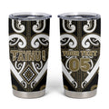 Custom Aotearoa Waikato Tainui Tumbler Cup Maori Tribal Pattern