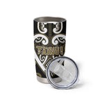 Custom Aotearoa Waikato Tainui Tumbler Cup Maori Tribal Pattern