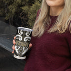 Custom Aotearoa Waikato Tainui Tumbler Cup Maori Tribal Pattern