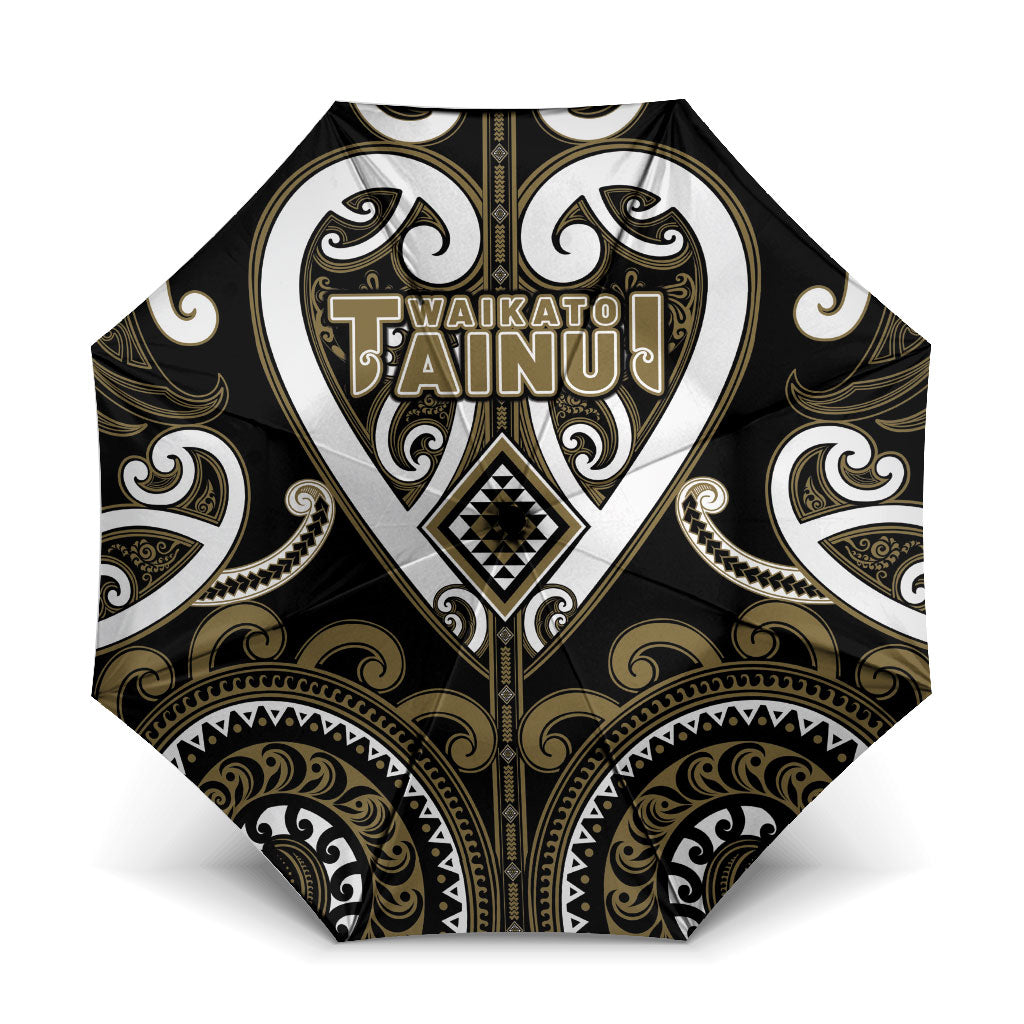Aotearoa Waikato Tainui Umbrella Maori Tribal Pattern