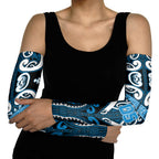 Custom Aotearoa Ngati Kahungunu Arm Sleeves Maori Tribal Pattern